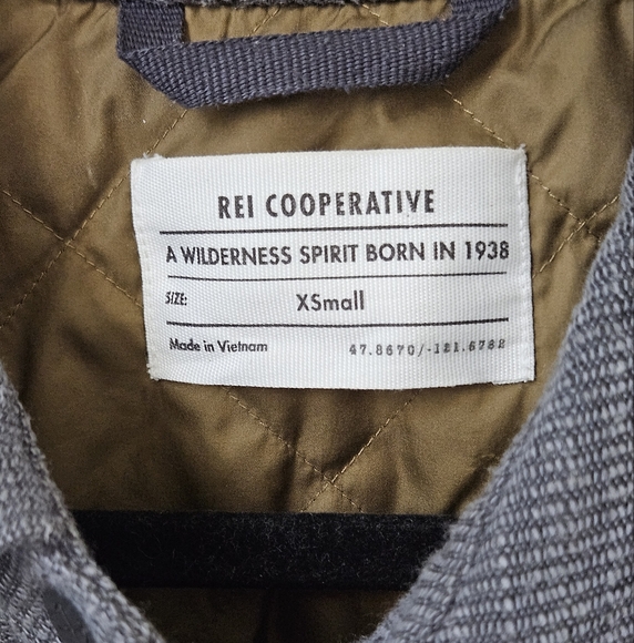 REI Cooperative Women's Shacket Shirt Jacket Gray Size XS - Picture 3 of 5